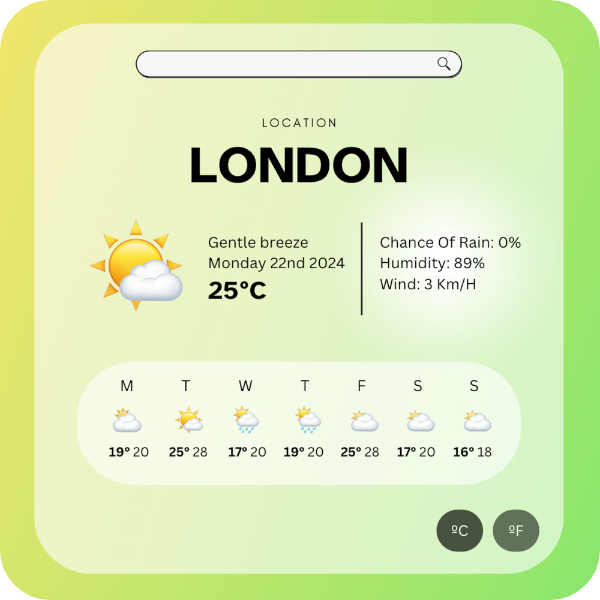 API Weather App